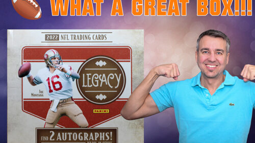 VIDEO: Opening a 2022 Legacy Football Hobby Box